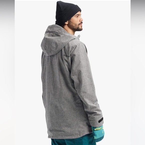 Burton Men's Ski/Snowboard Covert Insulated Thermolite Jacket in Bog Heather - Picture 15 of 15